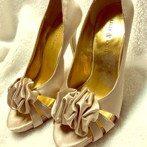 Beautiful Champagne Colored Heels